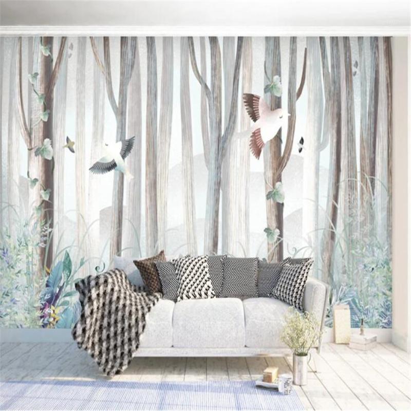 Milofi moderne minimalistiske skogstrær dyr blomster bakgrunnsmaleri1, As pic
Milofi moderne minimalistiske skogstrær dyr blomster bakgrunnsmaleri1, As pic