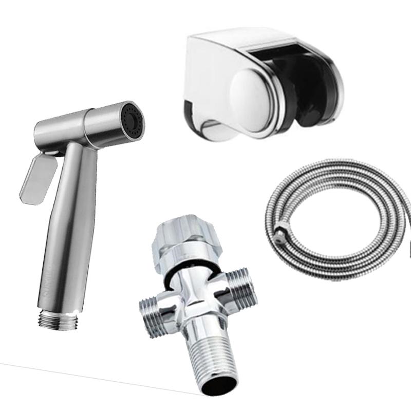Dofaso hand bidet shattaf spray handheld toilet bidet sprayer set attachable diverter valve
Dofaso hand bidet shattaf spray handheld toilet bidet sprayer set attachable diverter valve