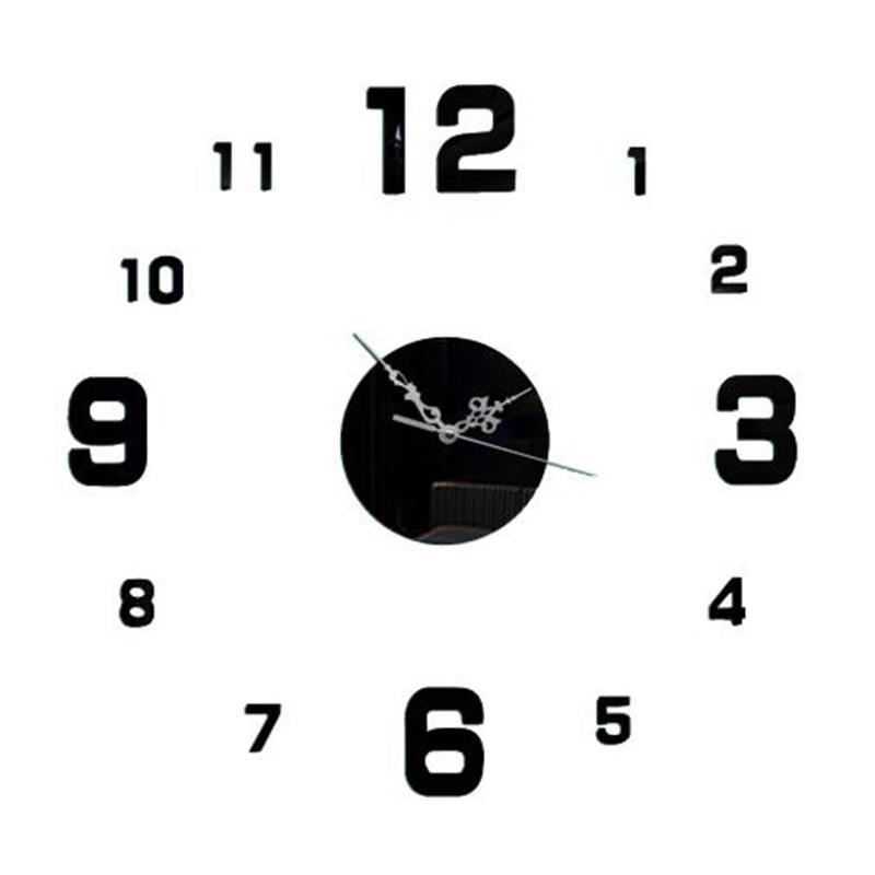 Black Wall Clock Acrylic 3D DIY Big Decorative Kitchen Clocks Acrylic Mirror Stickers Wall Clock Home Home Decor
Black Wall Clock Acrylic 3D DIY Big Decorative Kitchen Clocks Acrylic Mirror Stickers Wall Clock Home Home Decor