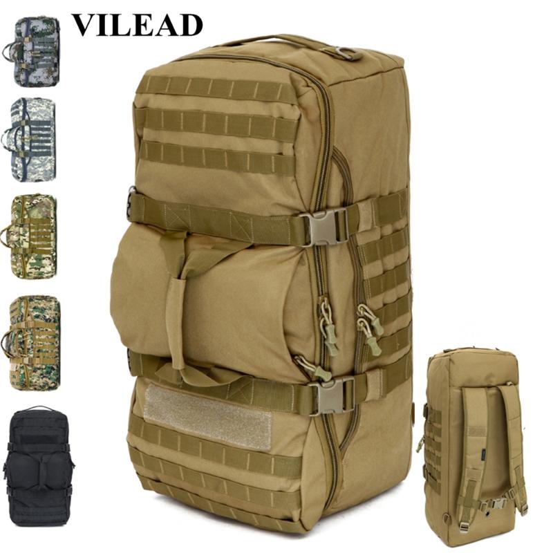 Vilead 60L Waterproof Nylon Camouflage Tactical Bag Outdoor Camping Hiking Shoulder Bag Large Capacity Men Women Travel Backpack, Desert digital bag
Vilead 60L Waterproof Nylon Camouflage Tactical Bag Outdoor Camping Hiking Shoulder Bag Large Capacity Men Women Travel Backpack, Desert digital bag