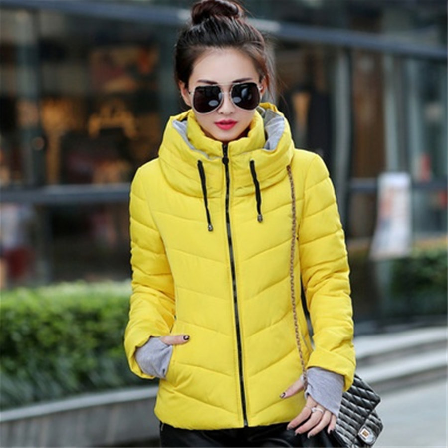 Zogaa Fashion New Women's Coats Winter Selfcultivation Ladies Jacket Short Coat Women Thick Parka Women' Allmatch Overcoat 201019