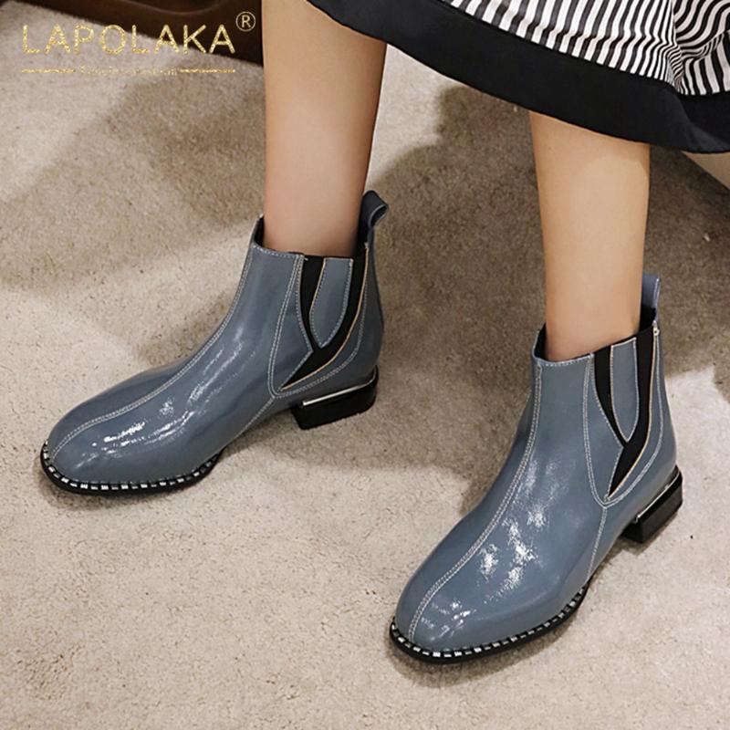 Lapolaka 2020 New Fashion Large Size 43 Thick Heels Ankle Boots Woman Shoes Slip On Spring Autumn Fashion Boots Ladies Footwear, Black
Lapolaka 2020 New Fashion Large Size 43 Thick Heels Ankle Boots Woman Shoes Slip On Spring Autumn Fashion Boots Ladies Footwear, Black