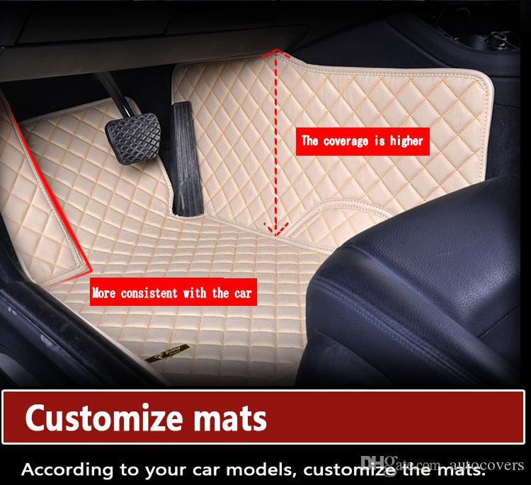 For Nissan Maxima 2006-2018 leather Car Floor Mats Waterproof Mat