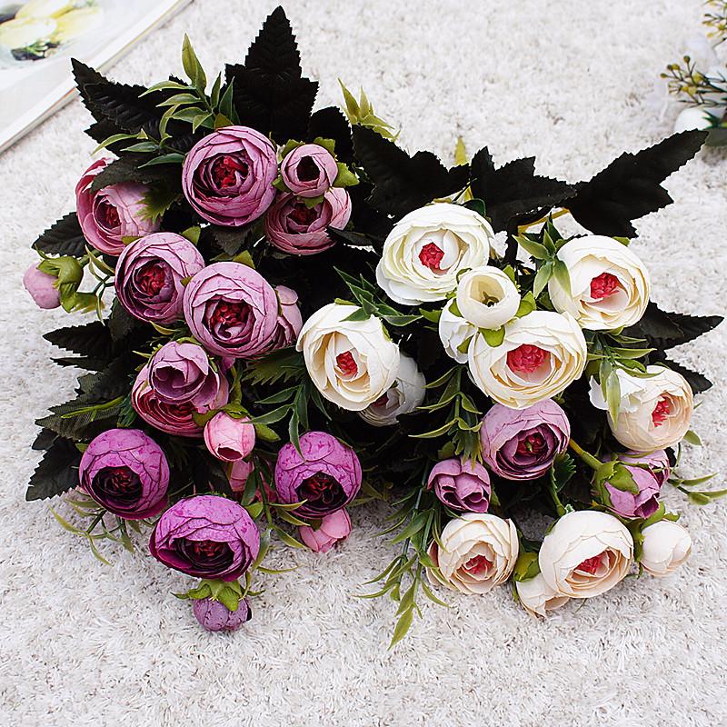 High quality Rose bundle European autumn style flores artificial silk flowers decoration garden room decor
High quality Rose bundle European autumn style flores artificial silk flowers decoration garden room decor