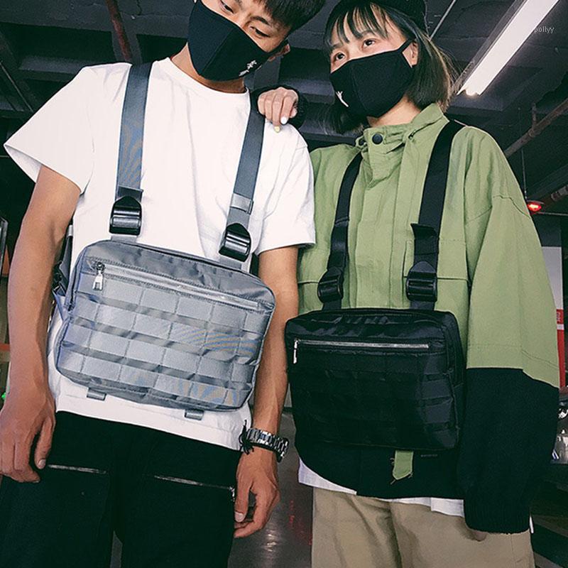 Fashion Chest Rig Bag Tactical Vest Chest Pack Unisex Hip hop Function Adjustable Waist Bags Nylon Vest Bag YB3041, Black
Fashion Chest Rig Bag Tactical Vest Chest Pack Unisex Hip hop Function Adjustable Waist Bags Nylon Vest Bag YB3041, Black