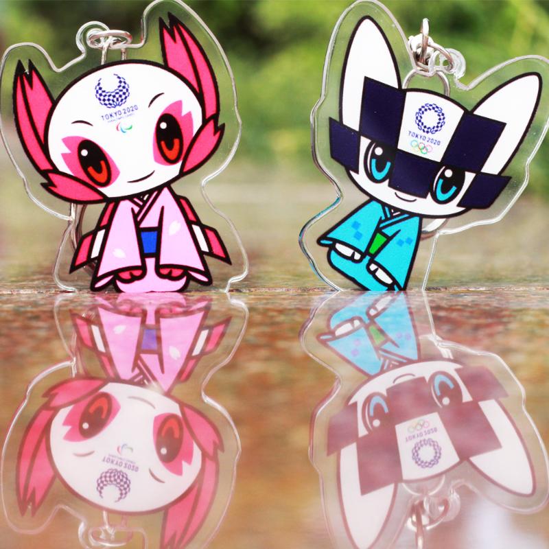 2020 free shipping Japan Tokyo Olympic Mascots Anniversary Keychain Pendant Someity and Miraitowa Customizable acrylic keychains
2020 free shipping Japan Tokyo Olympic Mascots Anniversary Keychain Pendant Someity and Miraitowa Customizable acrylic keychains