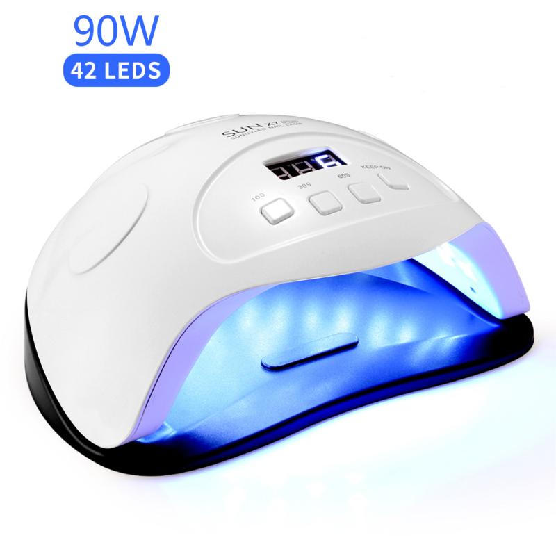 90W LED Nail Dryer UV Lamp 42 LED Professional For Drying Gel Polish 10/30/60/s Timer Auto Sensor Nail Art Machine, Usb lamp
90W LED Nail Dryer UV Lamp 42 LED Professional For Drying Gel Polish 10/30/60/s Timer Auto Sensor Nail Art Machine, Usb lamp
