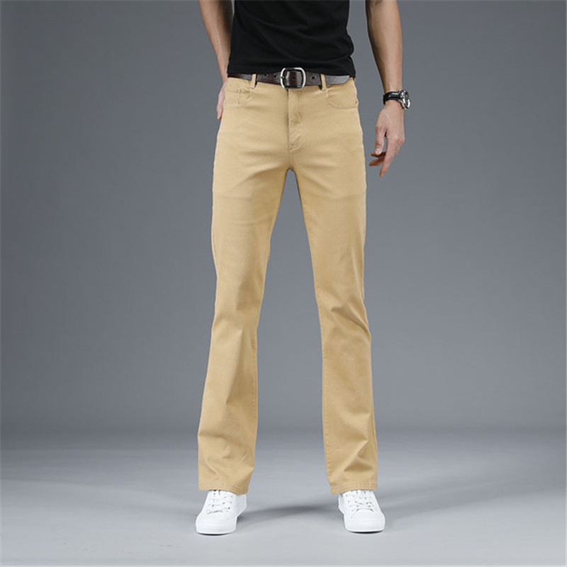 Brim Men's 2020 New Micro-fiare Jeans Classic Casual Designer Fiared Brem Pants Straight Uw1k, White
Brim Men's 2020 New Micro-fiare Jeans Classic Casual Designer Fiared Brem Pants Straight Uw1k, White