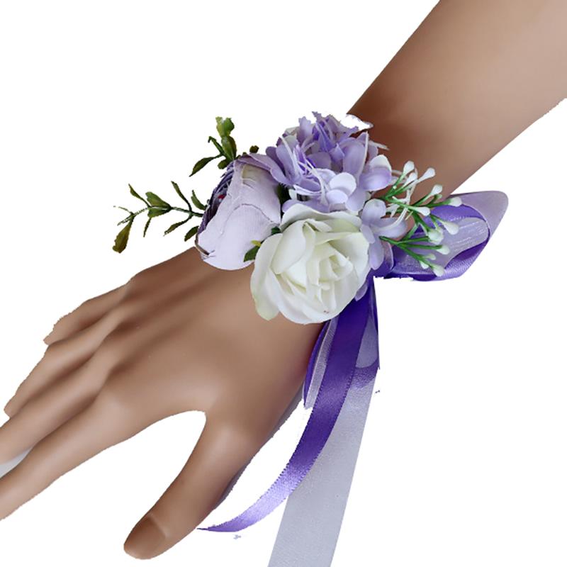Lychee Life 1pc Multicolor Simulation Corsage Wrist Flowers Artificial Silk Flowers Boutonniere For Wedding
Lychee Life 1pc Multicolor Simulation Corsage Wrist Flowers Artificial Silk Flowers Boutonniere For Wedding