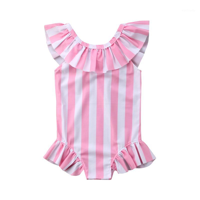 Toddler kids 2020 summer striped bikinis one piece Swim Wear Ruffles pink bathing suits baby girls 1-6Y Tankinis swimsuits sport1
Toddler kids 2020 summer striped bikinis one piece Swim Wear Ruffles pink bathing suits baby girls 1-6Y Tankinis swimsuits sport1