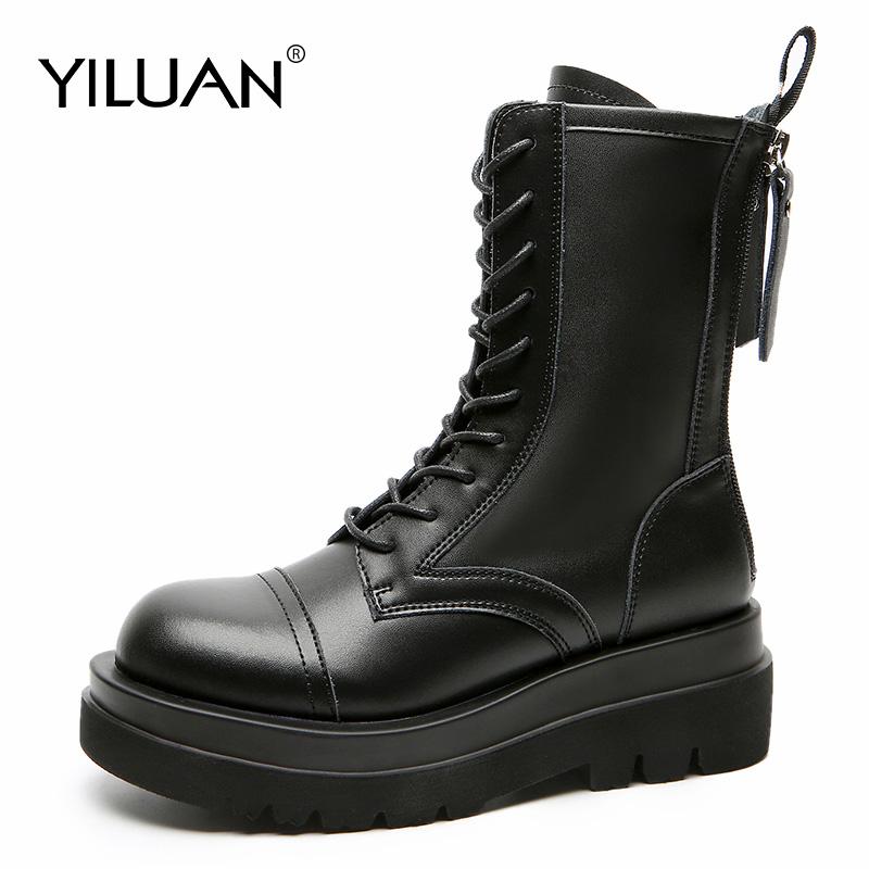 Yiluan New Student Boots Female women shoes Ankle 2020 New Autumn British Wind Leather Thick With Short Boots Motorcycle, Black
Yiluan New Student Boots Female women shoes Ankle 2020 New Autumn British Wind Leather Thick With Short Boots Motorcycle, Black