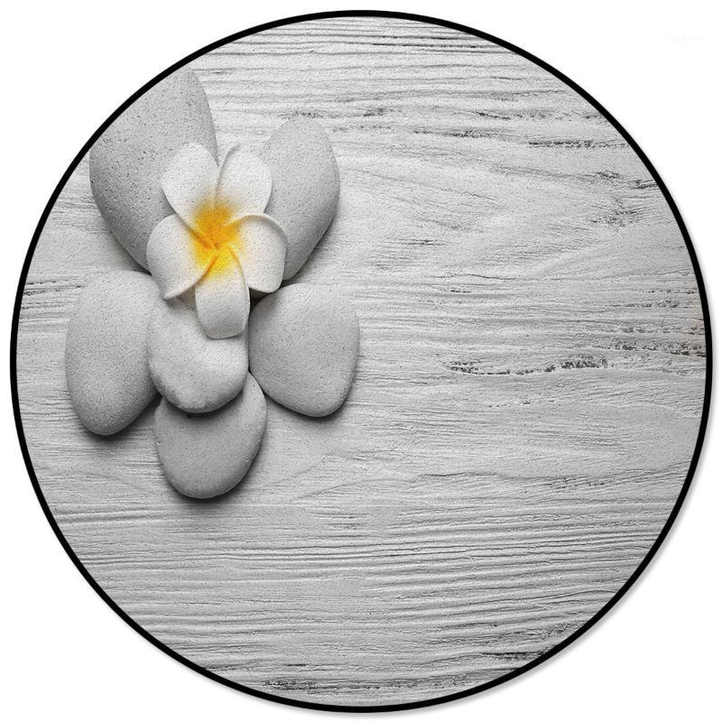 Graystone Zen Flower Art Pattern Rugs and Carpets for Home Living Room Round Rug for Children Rooms Non-slip1, As pic
Graystone Zen Flower Art Pattern Rugs and Carpets for Home Living Room Round Rug for Children Rooms Non-slip1, As pic