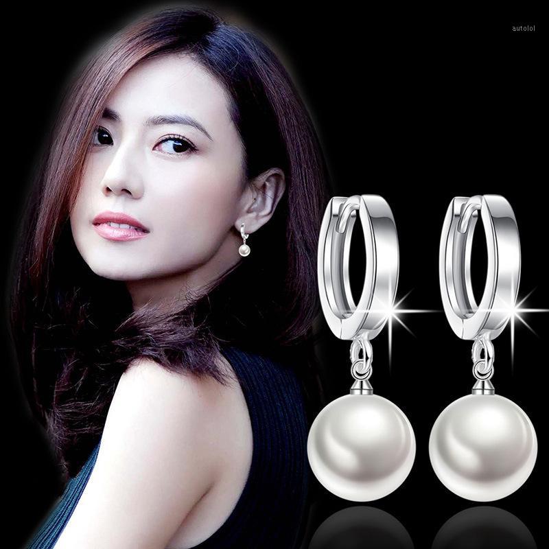 Elegant 925 Sterling Silver Jewelry Crystal Zircon Ball Moon Light Stone Pearl Stud Earrings Gift pendientes oorbellen boucle1
Elegant 925 Sterling Silver Jewelry Crystal Zircon Ball Moon Light Stone Pearl Stud Earrings Gift pendientes oorbellen boucle1