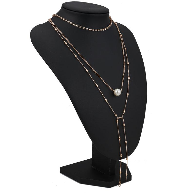 Chains Trendy 2022 Crystal Claw Chain Necklace Women Elegant Beaded Pendant Big Pearl Multi Layers Jewelry
Chains Trendy 2022 Crystal Claw Chain Necklace Women Elegant Beaded Pendant Big Pearl Multi Layers Jewelry