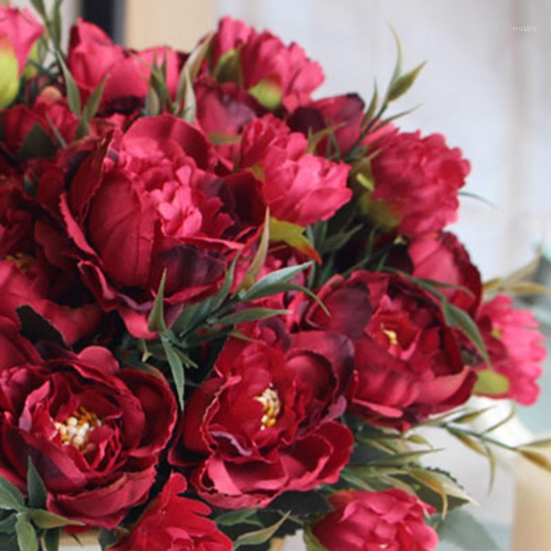 8 Head Artificial Peony Silk Flowers Bouquet European for Wedding Bride Party Fake Flowers Bouquet Home Garden Decoration1
8 Head Artificial Peony Silk Flowers Bouquet European for Wedding Bride Party Fake Flowers Bouquet Home Garden Decoration1