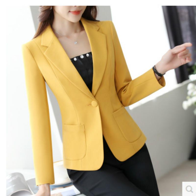 Women' Blazer 2020 Autumn and Winter New Suit Casual Long Sleeve Solid Color Joker Slim Short Top
Women' Blazer 2020 Autumn and Winter New Suit Casual Long Sleeve Solid Color Joker Slim Short Top