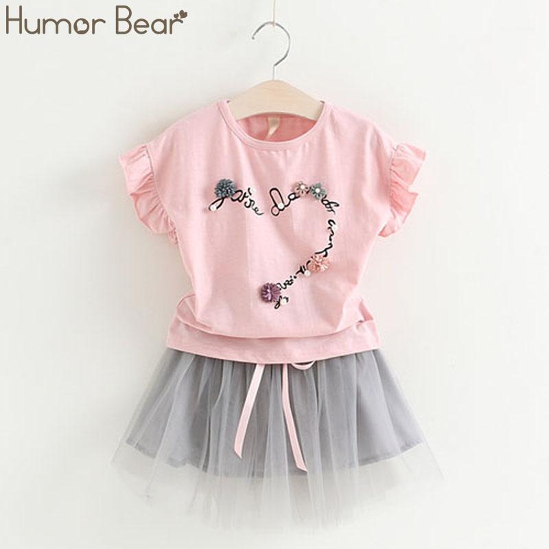 Humor Bear Summer Girls Clothing Set T Shirt + Dress 2pcs Children Clothes Suits Fashion Clothes Children Clothing1, Pink
Humor Bear Summer Girls Clothing Set T Shirt + Dress 2pcs Children Clothes Suits Fashion Clothes Children Clothing1, Pink