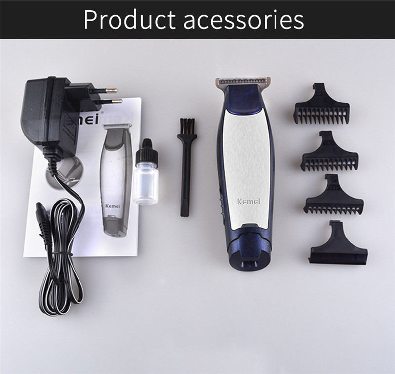 New Hot Kemei KM-5021 3 In 1 Professional Rechargeable Trimmers Haircut Barber Hair Clipper Styling Machine with retail package C260312