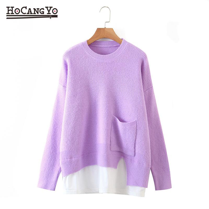 Oversized Jumper Sweater for Women Long Sleeve O Neck Knitted Pullover Women Clothing Patchwork Sweater Ropa Mujer Invierno 2020, Pink
Oversized Jumper Sweater for Women Long Sleeve O Neck Knitted Pullover Women Clothing Patchwork Sweater Ropa Mujer Invierno 2020, Pink