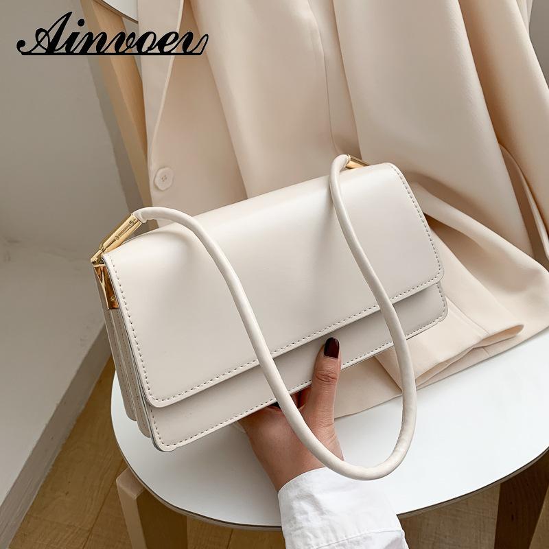 Ainvoev 2021 Simple Armpit Bag Lady Handbags Female Trend Solid Color Travel Handbag Soft PU Leather Shoulder Bags For Women, Black
Ainvoev 2021 Simple Armpit Bag Lady Handbags Female Trend Solid Color Travel Handbag Soft PU Leather Shoulder Bags For Women, Black