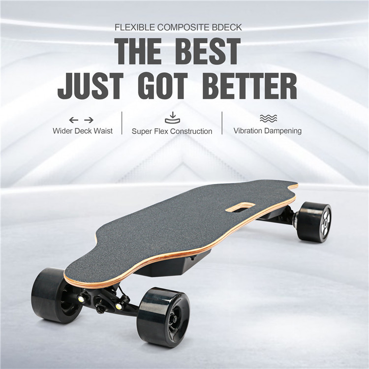 STOCK IN USA 4 Wheels Cheap Longboard Electric Skateboard with 90mm Wheel 40km/h Sports Scooter W34807114, Black
STOCK IN USA 4 Wheels Cheap Longboard Electric Skateboard with 90mm Wheel 40km/h Sports Scooter W34807114, Black