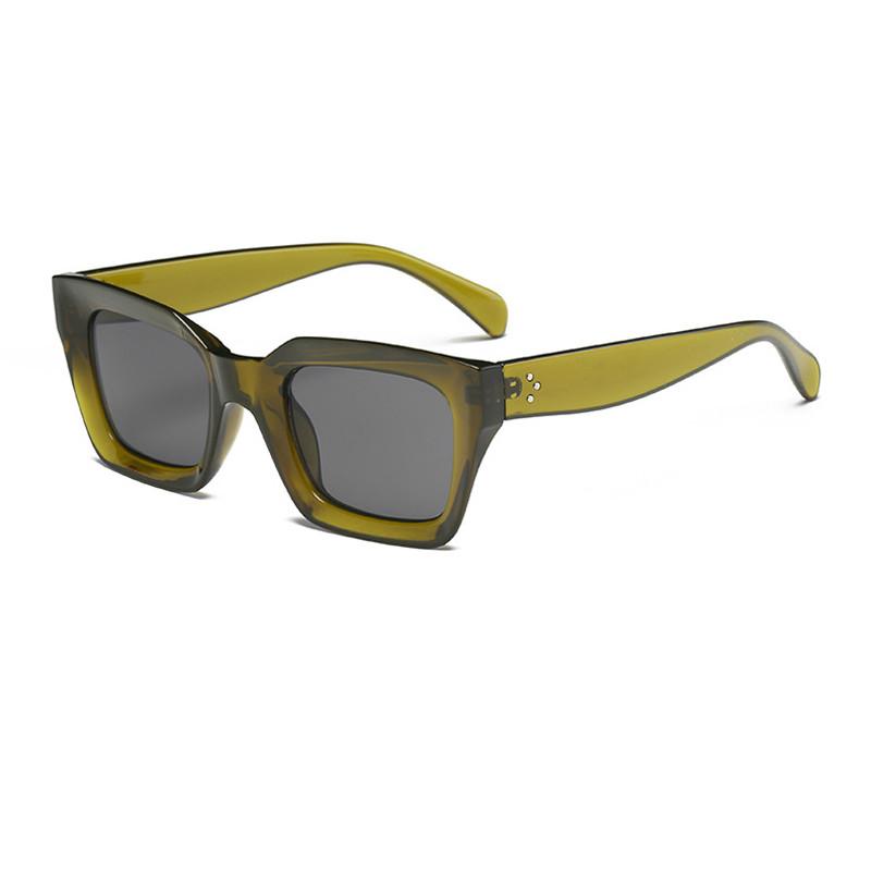 2021 Square Small Retro Sunglasses Women Cat Eye Brand Designer Sun Glasses Ladies Rivet Clear Shades Eyeglasses UV400
2021 Square Small Retro Sunglasses Women Cat Eye Brand Designer Sun Glasses Ladies Rivet Clear Shades Eyeglasses UV400
