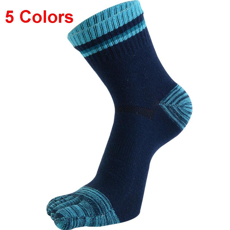 Men Harajuku Five-fingers Socks Boys Solid Cotton Patchwork Striped Crew Sock Breathable Sweat-absorbing Casual Sports Toe Socks, Blue
Men Harajuku Five-fingers Socks Boys Solid Cotton Patchwork Striped Crew Sock Breathable Sweat-absorbing Casual Sports Toe Socks, Blue
