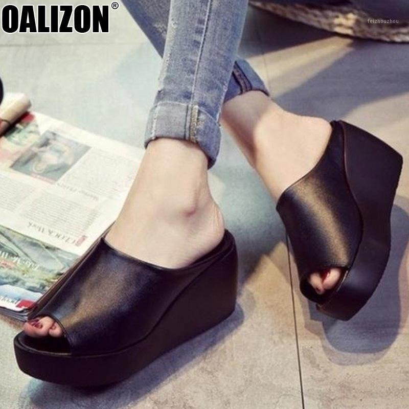 Elegant Maiden Women Fashion Casual High Wedge Heels Lady Sandals Slippers Mujer Mules Slides Female Slippers Zapatos Shoes R4151, Black
Elegant Maiden Women Fashion Casual High Wedge Heels Lady Sandals Slippers Mujer Mules Slides Female Slippers Zapatos Shoes R4151, Black