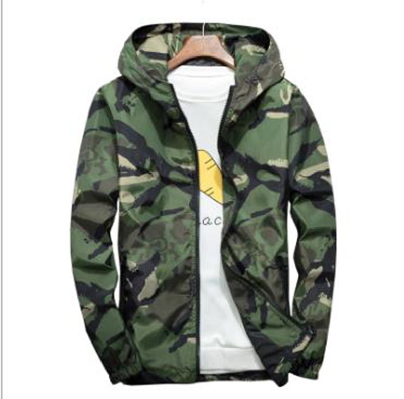 Wholesale men's spring and autumn camouflage youth thin student sportswear camouflage hooded jacket M, Orange
Wholesale men's spring and autumn camouflage youth thin student sportswear camouflage hooded jacket M, Orange