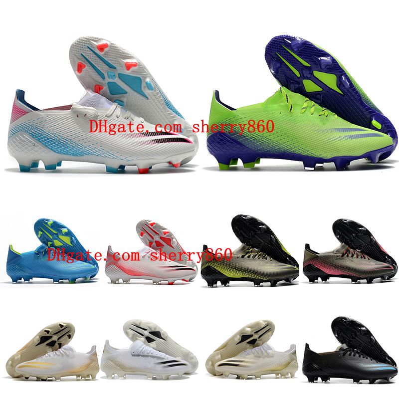 2021 soccer shoes quality mens X Ghosted .1 FG cleats football boots outdoor scarpe, As picture 13