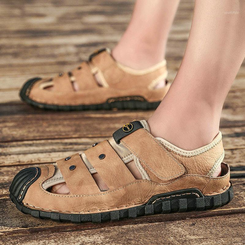 2020 New Men Sandals Genuine Leather Summer Beach Breathable Sandals Outdoor Causal Shoes Fashion Comfortable Zapatos De Hombre1, White
2020 New Men Sandals Genuine Leather Summer Beach Breathable Sandals Outdoor Causal Shoes Fashion Comfortable Zapatos De Hombre1, White