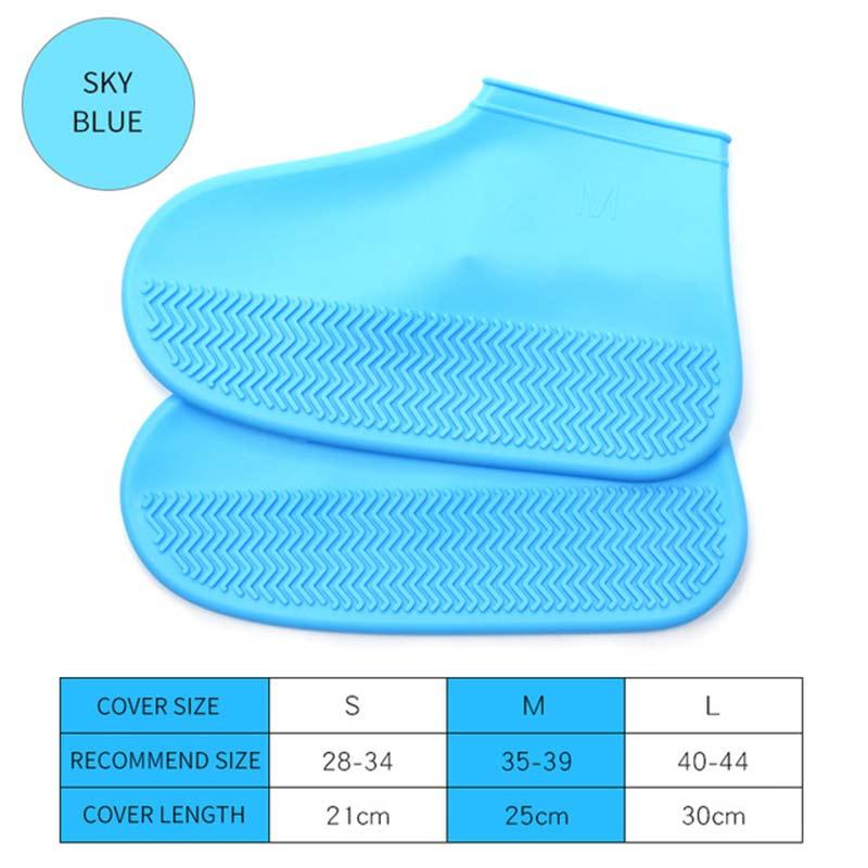 1 Pair Reusable Silicone Shoe Cover S/M/L Waterproof Rain Shoes Covers Outdoor Camping Slip-resistant Rubber Rain Boot Overshoes
1 Pair Reusable Silicone Shoe Cover S/M/L Waterproof Rain Shoes Covers Outdoor Camping Slip-resistant Rubber Rain Boot Overshoes