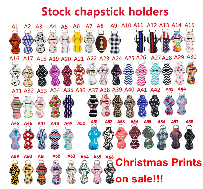 Neoprene Lipstick Keychain Chapstick Holder Christmas Prints Chapsticks Wrap Key Ring Sleeve Holder 73 Designs Party Favor YWY1710
Neoprene Lipstick Keychain Chapstick Holder Christmas Prints Chapsticks Wrap Key Ring Sleeve Holder 73 Designs Party Favor YWY1710