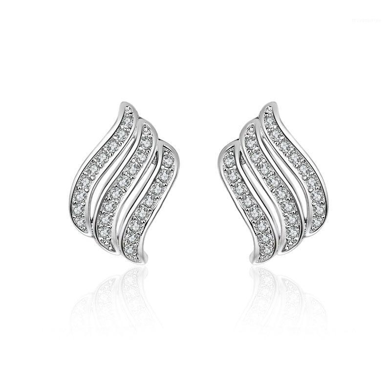 New Arrival Simple Wave Earrings Micro Austrian Cubic Zirconia Pave For Women 925 Sterling Silver Jewelry Earrings1
New Arrival Simple Wave Earrings Micro Austrian Cubic Zirconia Pave For Women 925 Sterling Silver Jewelry Earrings1