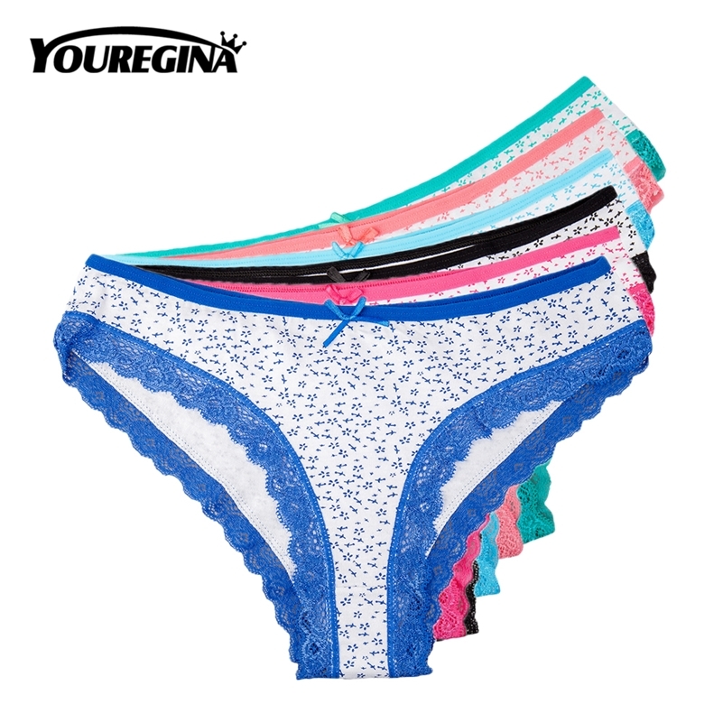 YOUREGINA Sexy Female Bowknot Patchwork Underwear Lace Women's Panties Lovely Print Briefs Lingerie Intimates 6pcs/lotM XL XXL 201112, Multi
YOUREGINA Sexy Female Bowknot Patchwork Underwear Lace Women's Panties Lovely Print Briefs Lingerie Intimates 6pcs/lotM XL XXL 201112, Multi