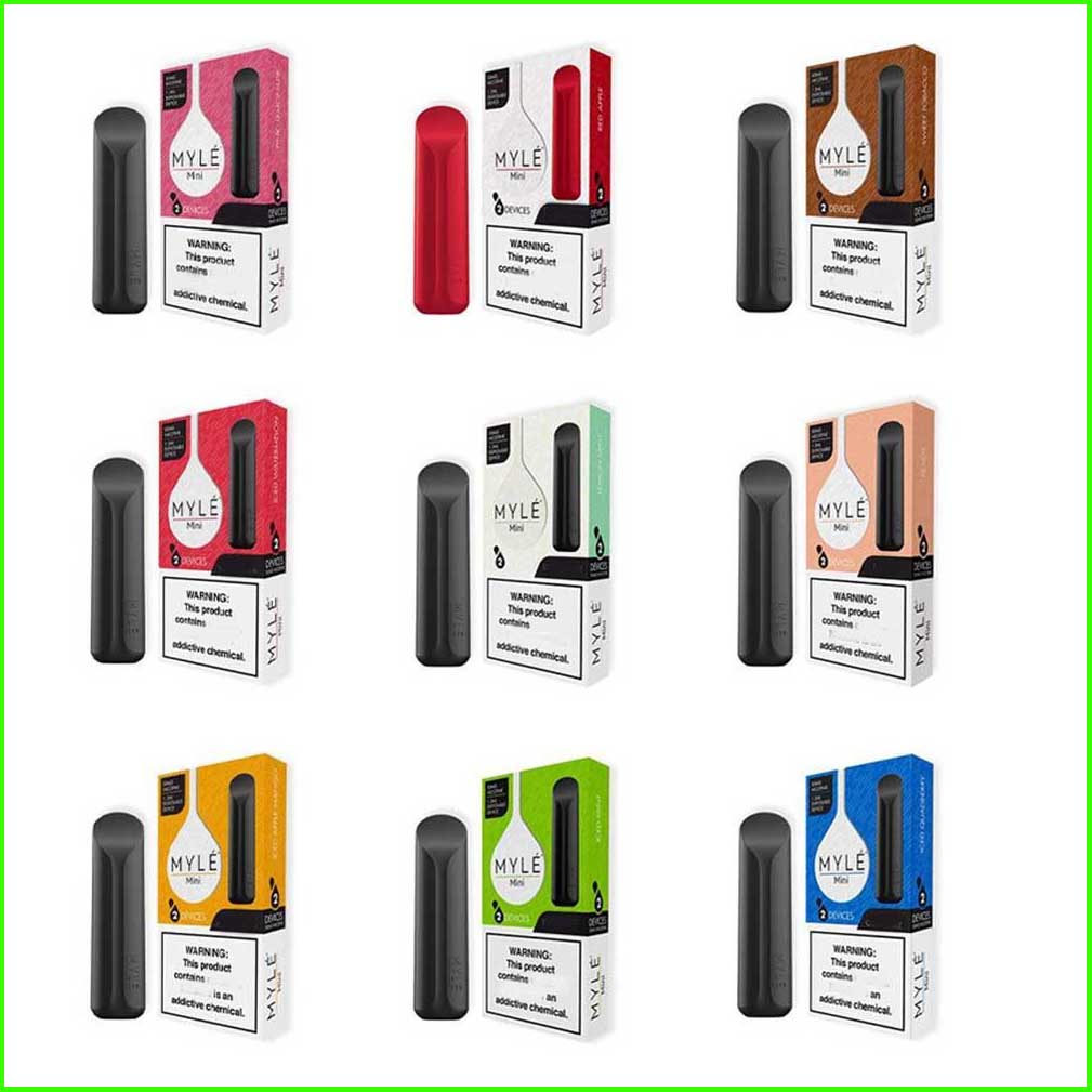 Myle Mini Disposable Device Pod Kit 280mAh Battery 320 Puffs 1.2ml Pre-Filled Vape Empty Pen VS Air Bar Plus Flow, Mixed flav
Myle Mini Disposable Device Pod Kit 280mAh Battery 320 Puffs 1.2ml Pre-Filled Vape Empty Pen VS Air Bar Plus Flow, Mixed flav