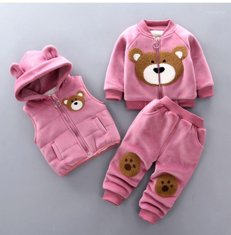 Baby Boys Girls Clothes set winter Warm jacket Coat + Sweatshirt + Pants 3Pcs Plus velvet Children clothing Suit1, Dark grey
Baby Boys Girls Clothes set winter Warm jacket Coat + Sweatshirt + Pants 3Pcs Plus velvet Children clothing Suit1, Dark grey
