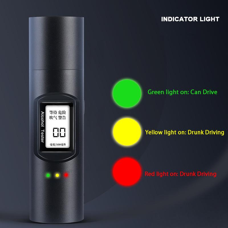 Q91 Digital Alcohol Tester Breath Alcohol Tester, Mini Blowing Tester, Car Drunk Driving Tester USB charging
Q91 Digital Alcohol Tester Breath Alcohol Tester, Mini Blowing Tester, Car Drunk Driving Tester USB charging