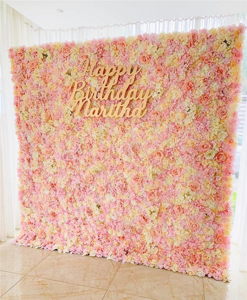 High Quality INS Flower Wall 40x60cm Silk Rose Artificial Flowers Wall for Wedding Party Shop Mall Background Decoration
High Quality INS Flower Wall 40x60cm Silk Rose Artificial Flowers Wall for Wedding Party Shop Mall Background Decoration