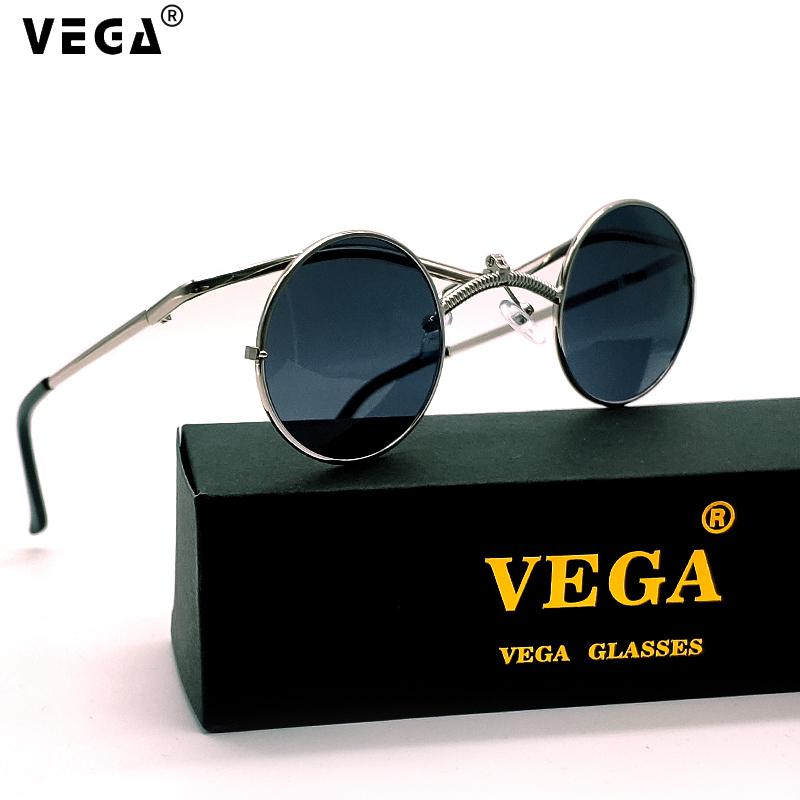 Sunglasses VEGA Eyewear Round Steampunk Men Women Metal Hippie Sunglass Circle Hip Hop Eyeglasses 3065
Sunglasses VEGA Eyewear Round Steampunk Men Women Metal Hippie Sunglass Circle Hip Hop Eyeglasses 3065