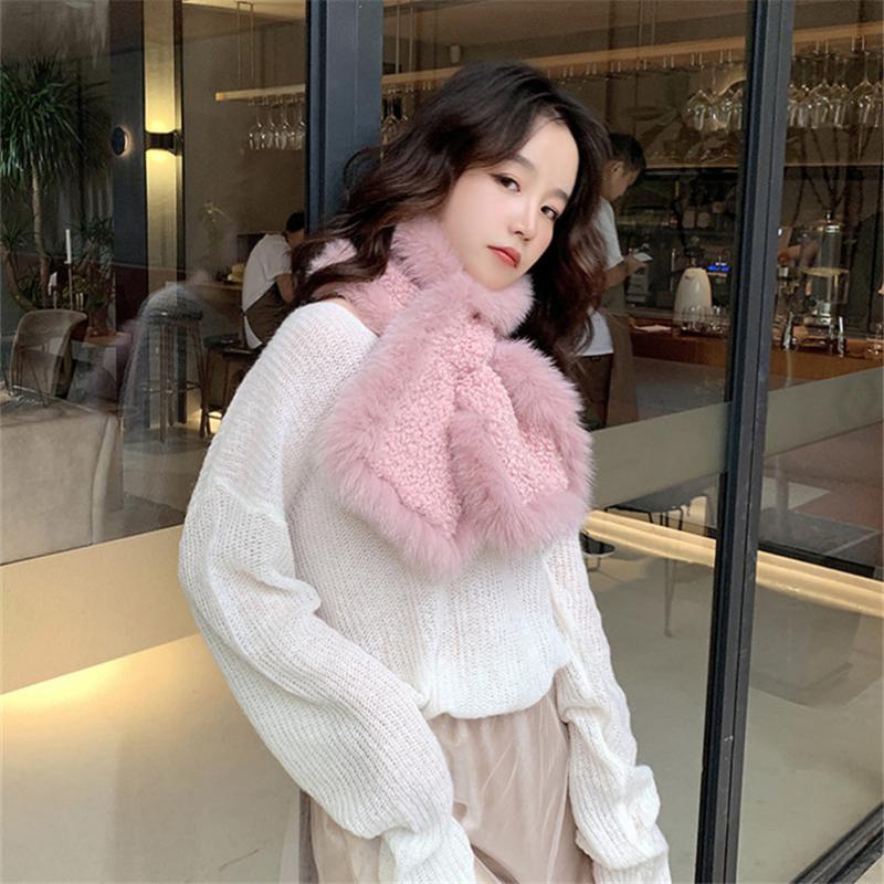 2020 New Fashion Winter Warm Scarf for Women Long Thick Wraps with Real Fur S71
2020 New Fashion Winter Warm Scarf for Women Long Thick Wraps with Real Fur S71