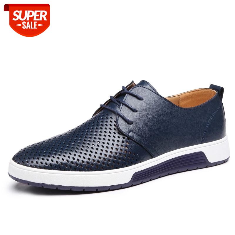 XPAY New 2020 Men Casual Shoes Leather Summer Breathable Holes Luxurious Brand Flat Shoes for Men Drop Shipping #1N8y
XPAY New 2020 Men Casual Shoes Leather Summer Breathable Holes Luxurious Brand Flat Shoes for Men Drop Shipping #1N8y
