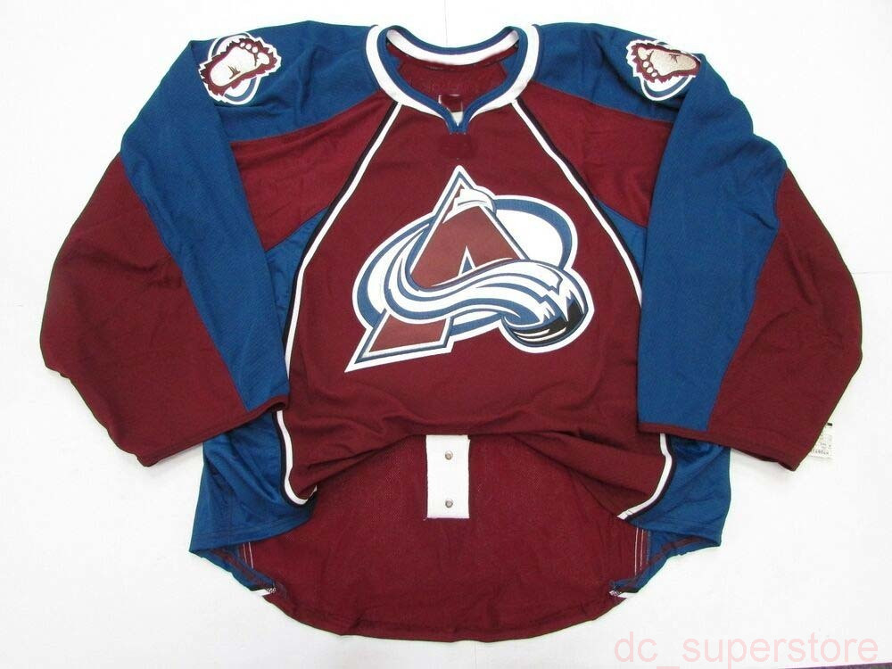 CHEAP CUSTOM COLORADO AVALANCHE HOME JERSEY GOALIE CUT STITCH ADD ANY NAME NUMBER, Black
CHEAP CUSTOM COLORADO AVALANCHE HOME JERSEY GOALIE CUT STITCH ADD ANY NAME NUMBER, Black