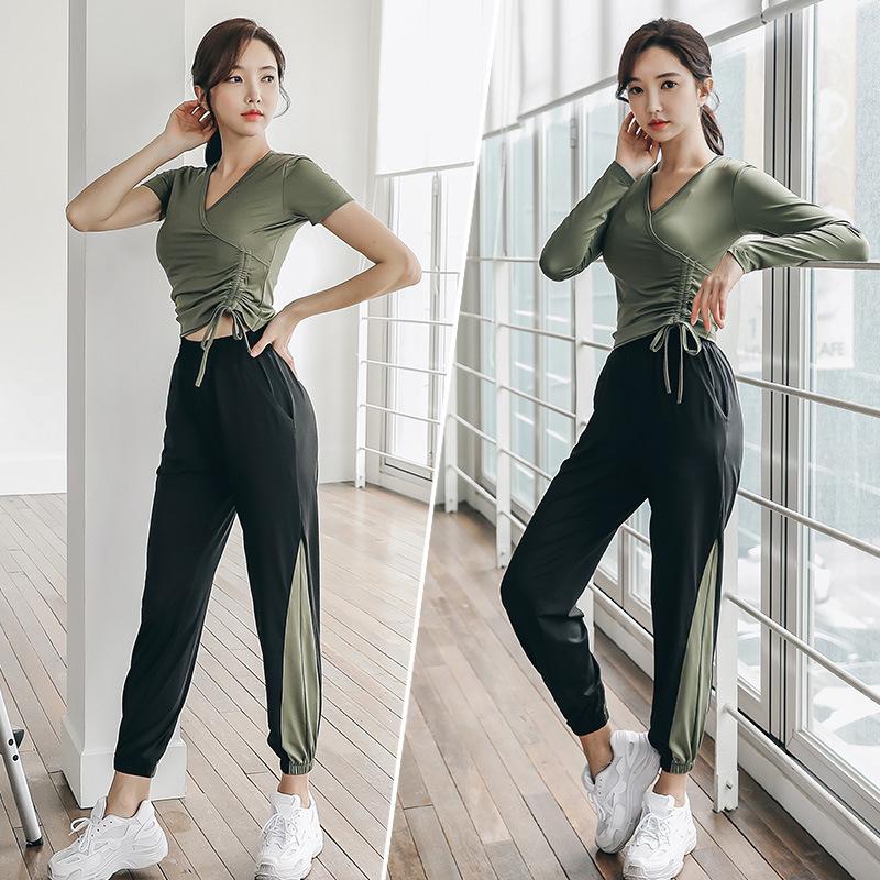 New Women' Sport Suit Army Green Black Sportswear Sexy Yoga Set Quick Dry Fitness Running Jogging Gym Clothing Wear For Female, Gym set-090-2-ts-bla
New Women' Sport Suit Army Green Black Sportswear Sexy Yoga Set Quick Dry Fitness Running Jogging Gym Clothing Wear For Female, Gym set-090-2-ts-bla