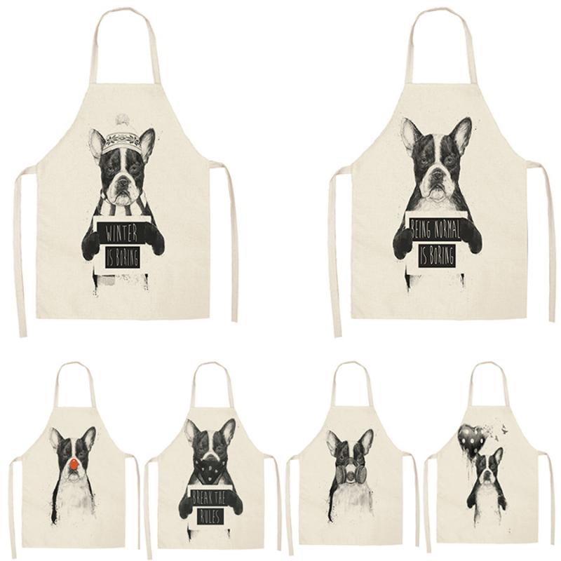 Aprons 1Pcs Dog Printing Kitchen Unisex Dinner Party Cooking Apron Waist Bib Cotton Linen Funny Pinafore Cleaning Tools 55*68cm
Aprons 1Pcs Dog Printing Kitchen Unisex Dinner Party Cooking Apron Waist Bib Cotton Linen Funny Pinafore Cleaning Tools 55*68cm
