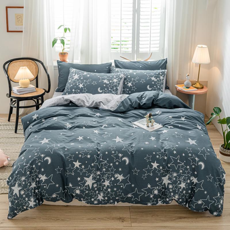Stars and Moon Heart Geometric Design Bedding Set Queen King Size Duvet Cover Bed Sheets Pillowcase Cotton Printed
Stars and Moon Heart Geometric Design Bedding Set Queen King Size Duvet Cover Bed Sheets Pillowcase Cotton Printed