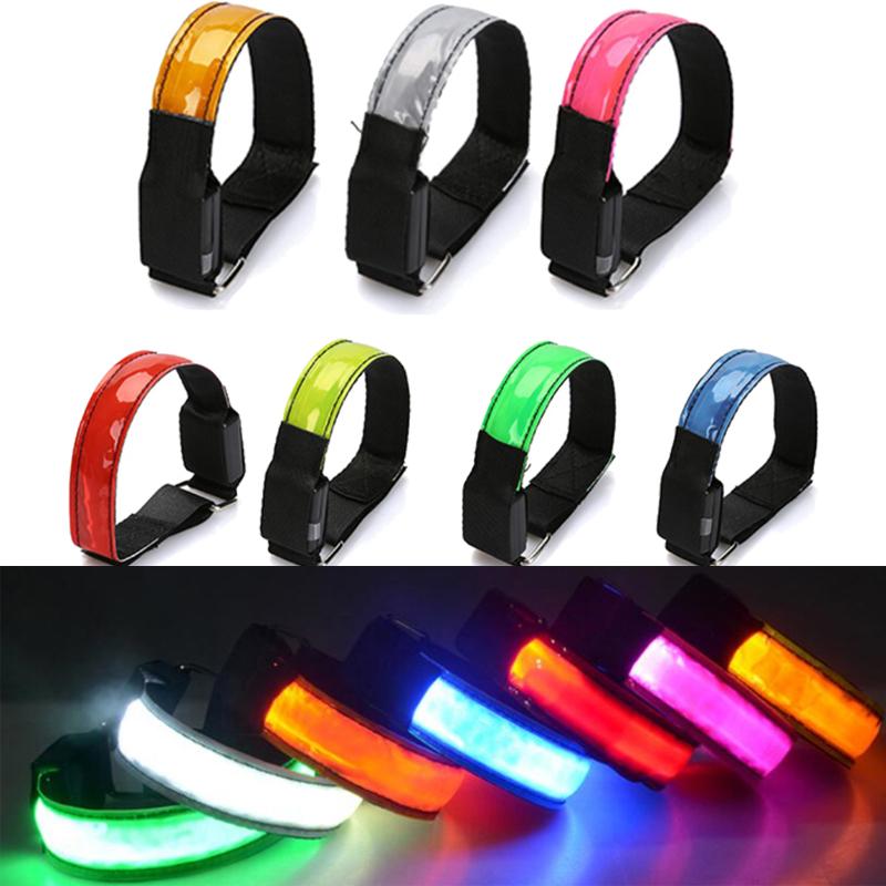 Outdoor LED Night Running Arm Belt Bracelet LED Safety Reflective MultiColor Sports Warning Light Armband Flashing Belt Bracelet, Orange
Outdoor LED Night Running Arm Belt Bracelet LED Safety Reflective MultiColor Sports Warning Light Armband Flashing Belt Bracelet, Orange