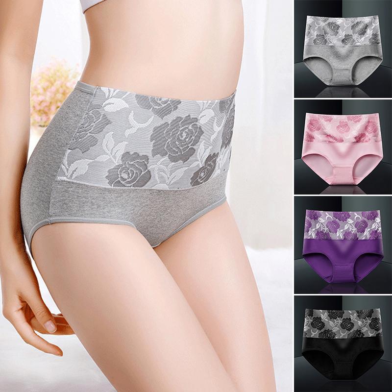 Women Sexy Print Flower Briefs Underpants Triangle Panties High Waist Bandage Plus Size Elastic Breathable1, Pink
Women Sexy Print Flower Briefs Underpants Triangle Panties High Waist Bandage Plus Size Elastic Breathable1, Pink