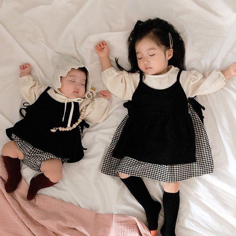 2021 New Facejoyous Autumn Kids Plaid Strap Suit Girls Long Sleeve Bodysuit Sets 2pcs Big and Little Sister Clothes Set Iyq3, 1645341534romper2set
2021 New Facejoyous Autumn Kids Plaid Strap Suit Girls Long Sleeve Bodysuit Sets 2pcs Big and Little Sister Clothes Set Iyq3, 1645341534romper2set