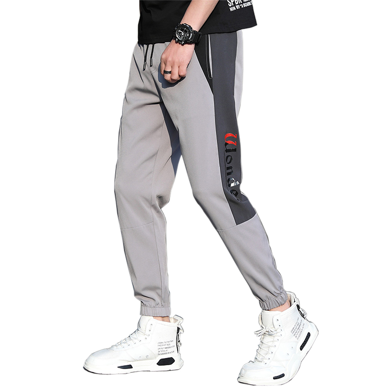 Fashion New Style Men Pant Trouser Spring Summer Splicing Overalls Casual Pocket Sport Work Trouser Pants High Quality Man Pant T200422